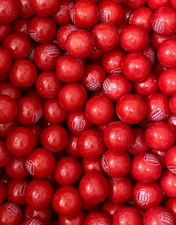 Dubble Bubble 'Sweet Cherry' 1-inch Gumballs - 1 LB
