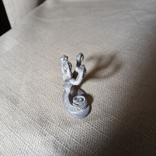 Ral Partha Pewter 02-901 Hydra PP9 7 Headed Serpent Miniature Metal Fantasy 1982 - Picture 3 of 8