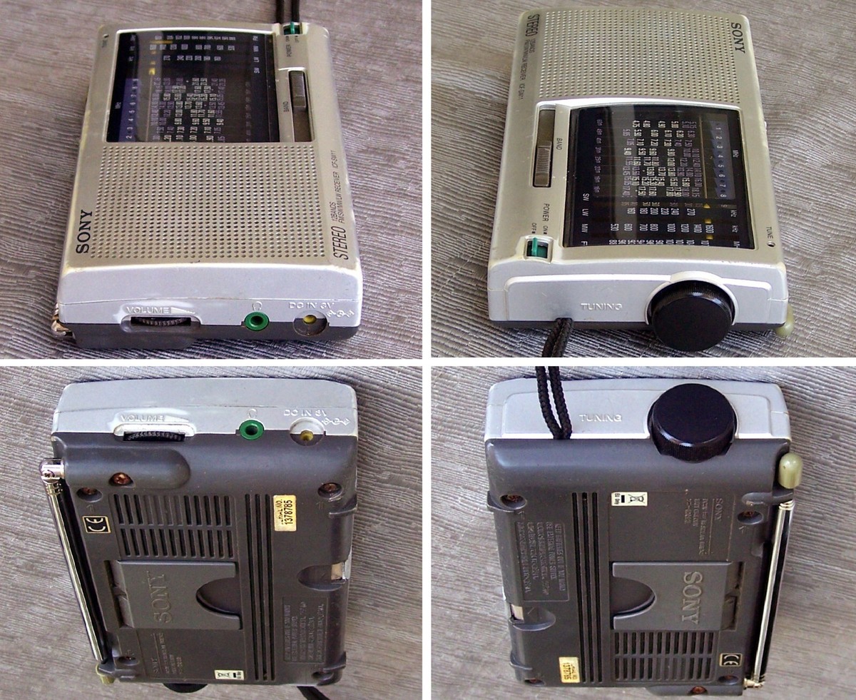 Radio SONY ICF-SW11 Analog Tuning 12 BANDS LW/SW/FM/AM Receiver
