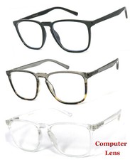 Fashion Square Computer Glasses Anti Blue Light Blocking Lens Eyewear