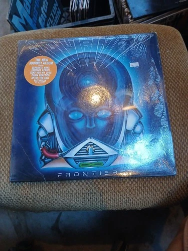 Journey ‎ ~ Frontiers Vinyl LP  In Shrink w/Hype Sticker Columbia VTG 80s Rock