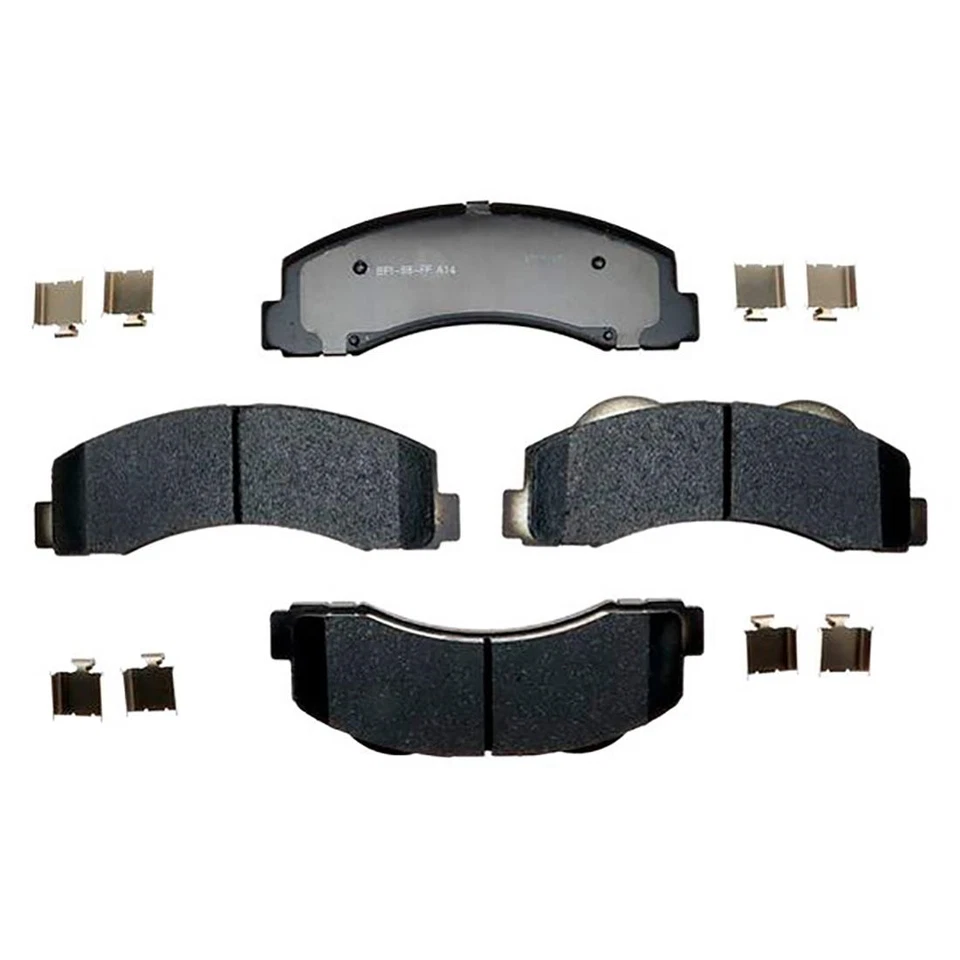 Керамические передние и задние тормозные колодки R-Line для 2017 2016 2015 2014-2012 Ford F-150 - Изображение 3 из 4