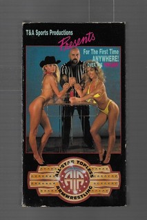 T&A Sports All Star Topless Arm Wrestling VHS 1989 Tori Welles