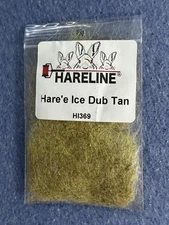 Hareline Dubbin' HARE "E" ICE DUB DUBBING Fly Tying Material
