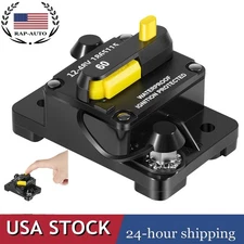 Replace for Minn Kota 1865115 Circuit Breaker/MKR-27, 60 AMP Waterproof