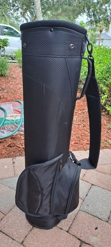 Golf Women's Lady Set 13 Clubs RH POWER BILT graphite RJ black Cart Bag 4 Div - Picture 17 of 22