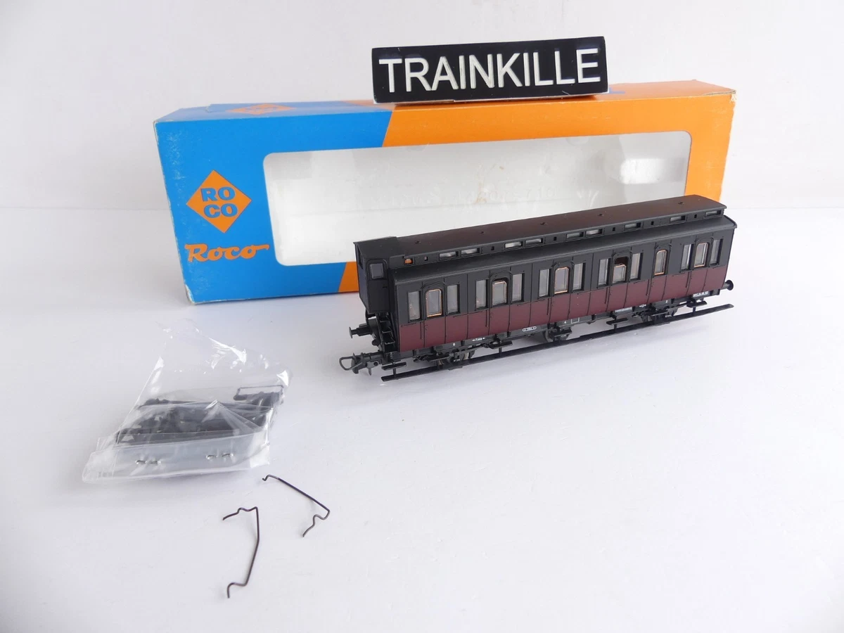 Rame Roco Corail Voiture Voyageurs 1ère/2e Classe – Réf 45748 – NEUF Et RARE