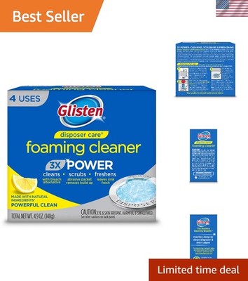Deep Cleansing Garbage Disposal & Sink Cleaner - Lemon Scented Odor Eliminator
