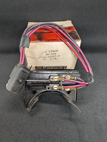 NOS 1967 MERCURY COMET FORD FAIRLANE FALCON COLUMN SHIFT NEUTRAL SAFETY SWITCH - Picture 2 of 24