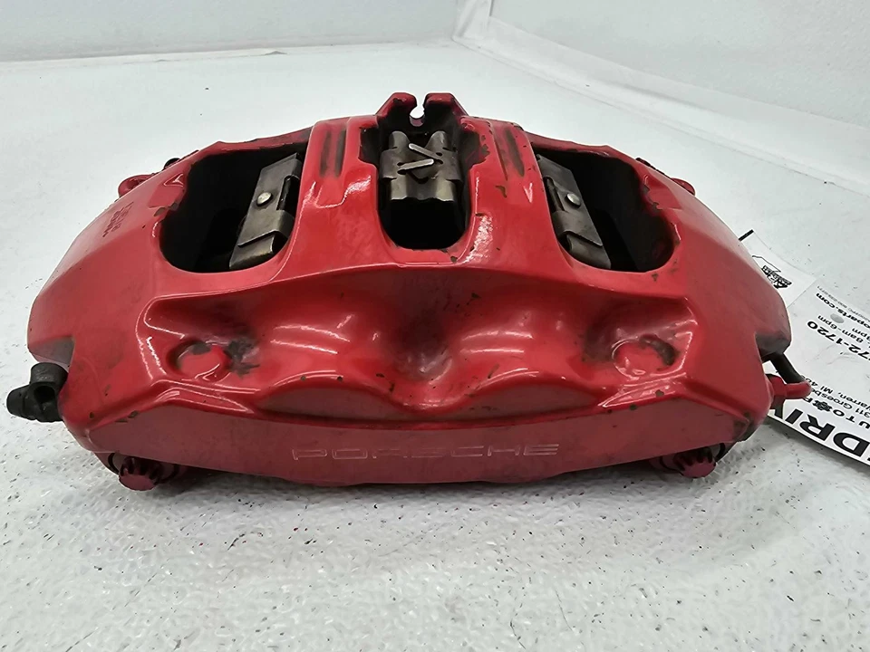 Pinza de freno de disco delantera izquierda usada se adapta a: Porsche Cayman 2014 delantera sin cerámica b Foto 3 de 4