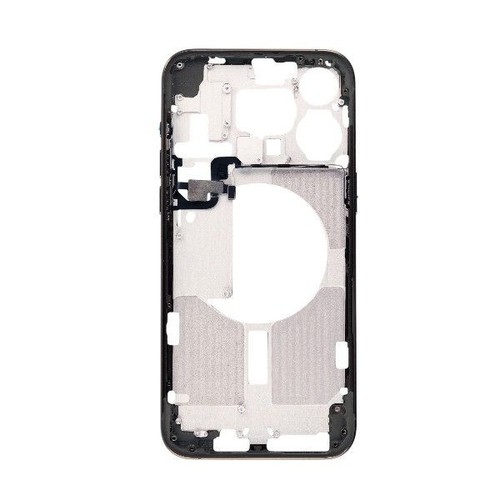 iPhone 15 Pro Max Middle Frame w/ Small Parts (Black) (No Returns)