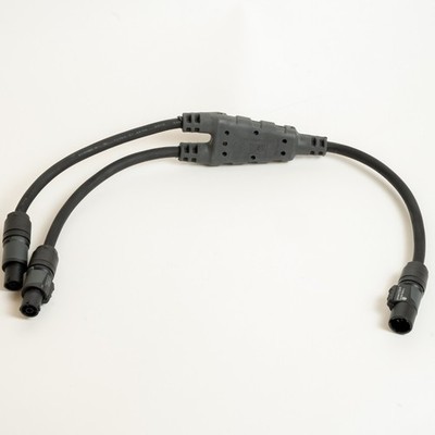 powerCon True1 Y-Splitter Verteiler Gummikabel H07RN-F 3x2,5mm² 3G2,5 Splitter