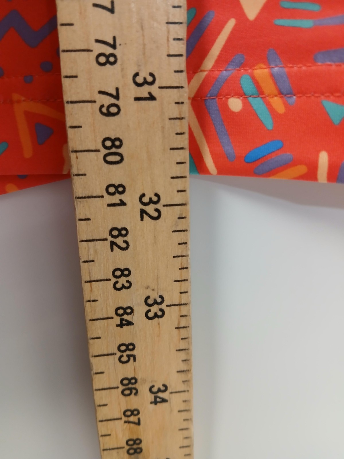 Birdie Bound Polo Shirt Mens 3XL Red Multicolor Geometric Golf Stretch Easy Care