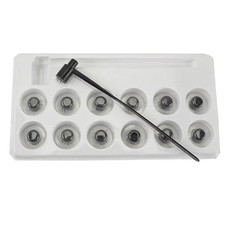 7 Star Needle Plum Blossom Dermal Hammer Set 13pcs Replaceable Heads Kit Therapy