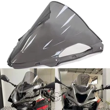 Grey Motorcycle Windshield Windscreen For Kawasaki Ninja ZX-6R ZX6R 2024-25 2026