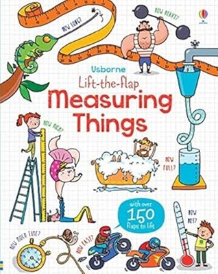 Lift-the-Flap Measuring Things Hardcover Rosie Hore
