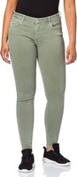 Mavi Damen Jeans Adriana Hose Mid-Rise, Super Skinny Seagrass Str, W29 L28