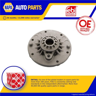 Top Strut Mounting fits BMW 120D F20, F21 2.0D Front 2015 on 31305A3C0D0 Febi
