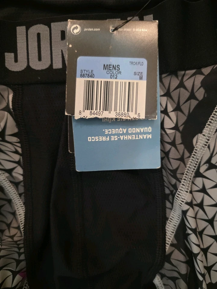 Air Jordan Compression 3/4 Tights Hose Herren Grösse M Neu 2 Stück - Bild 3 von 4