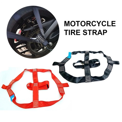 Motorcycle Rear Wheel Strap Off Road Motorbike Rear Tire Tyre Tie Down System Bikes Downs Rear ...