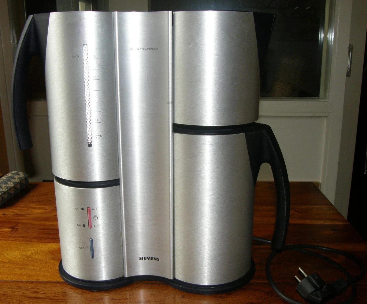 Cafetera Siemens Porsche Design - TC91100/04 FD8501 - Tipo KA7
