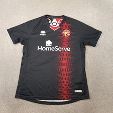 Walsall Mens Football Shirt Large Black Errea Jersey 2019/20 Training