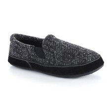 ACORN Men's Fave Gore Slipper - Charcoal Tweed - XL