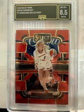 2024 Select WNBA - Sophie Cunningham #71 Concourse Red Ice Prizm GMA NM-MT+ 8.5