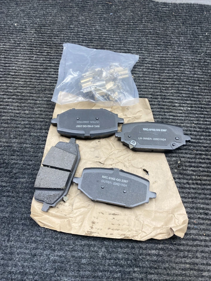 Pastillas de freno traseras Bendix Premium cerámica SBC2397 para Acura MDX 2024-2022 Foto 3 de 4