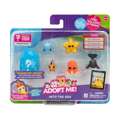 Adopt Me AME00626er Figuren Pack  Unterwasser, offizielles Figurenset mit Spi...