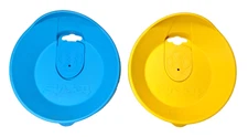 Lot of 2 Tervis 24 oz Tumbler Cup Lids (BLUE & YELLOW)