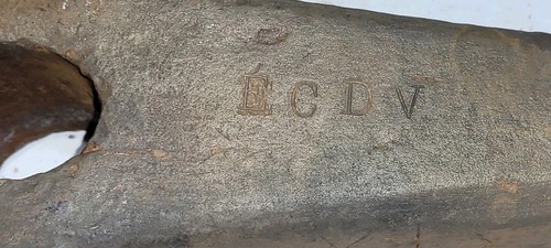 Vintage Woodings-Verona Tool Works Railroad Track Punch Blacksmith Sledge - Picture 8 of 15