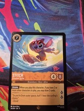 Stitch - Carefree Surfer 24/204 Disney Lorcana Fabled LEGENDARY NON-FOIL