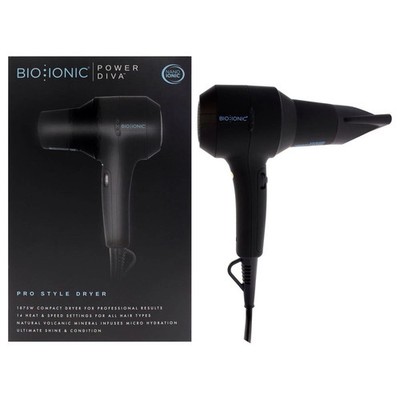Bio Ionic Power Diva Pro Style Hair Dryer w/ 14 Speed/Heat Settings - Brand New!