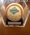 LIVAN HERNANDEZ autographed official Major League 1997 World Series baseball
