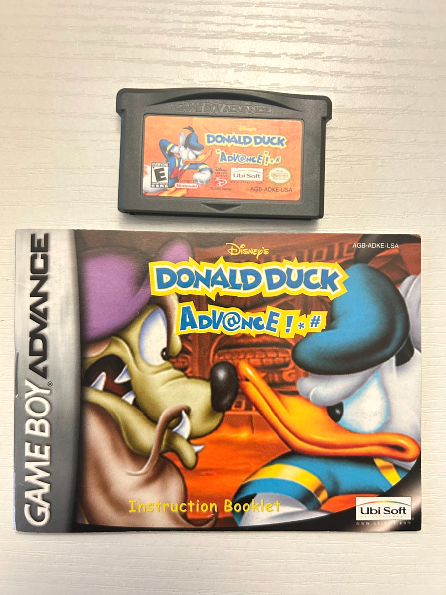 Disney's Donald Duck Advance (Nintendo Game Boy Advance, 2001) for