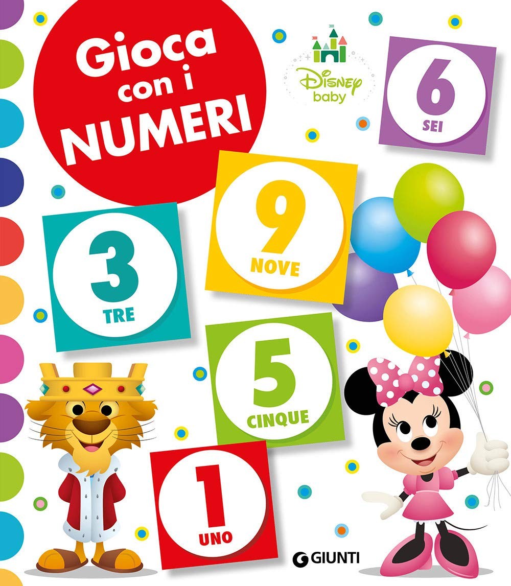 Giunti – Libro Gioca Con I Numeri Disney Baby