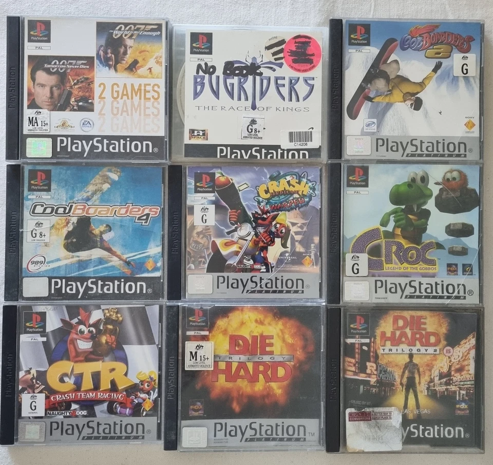 Sony Playstation 1 Games PS1 One X *Select a Title* VOLUME DISCOUNT - image 4 of 4