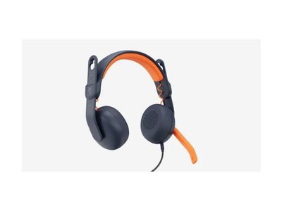 Logitech 981-001362 ZONE LEARN HEADSET-USB-A ON-EAR WITH ON-EAR CUSHIONS W/ 3YR