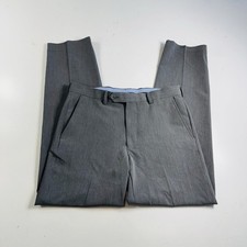 Tommy Hilfiger Dress Pants Gray Flat Front Men’s Size 32x32