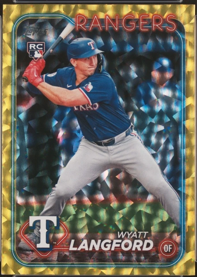 Yellow Crackle Foilboard