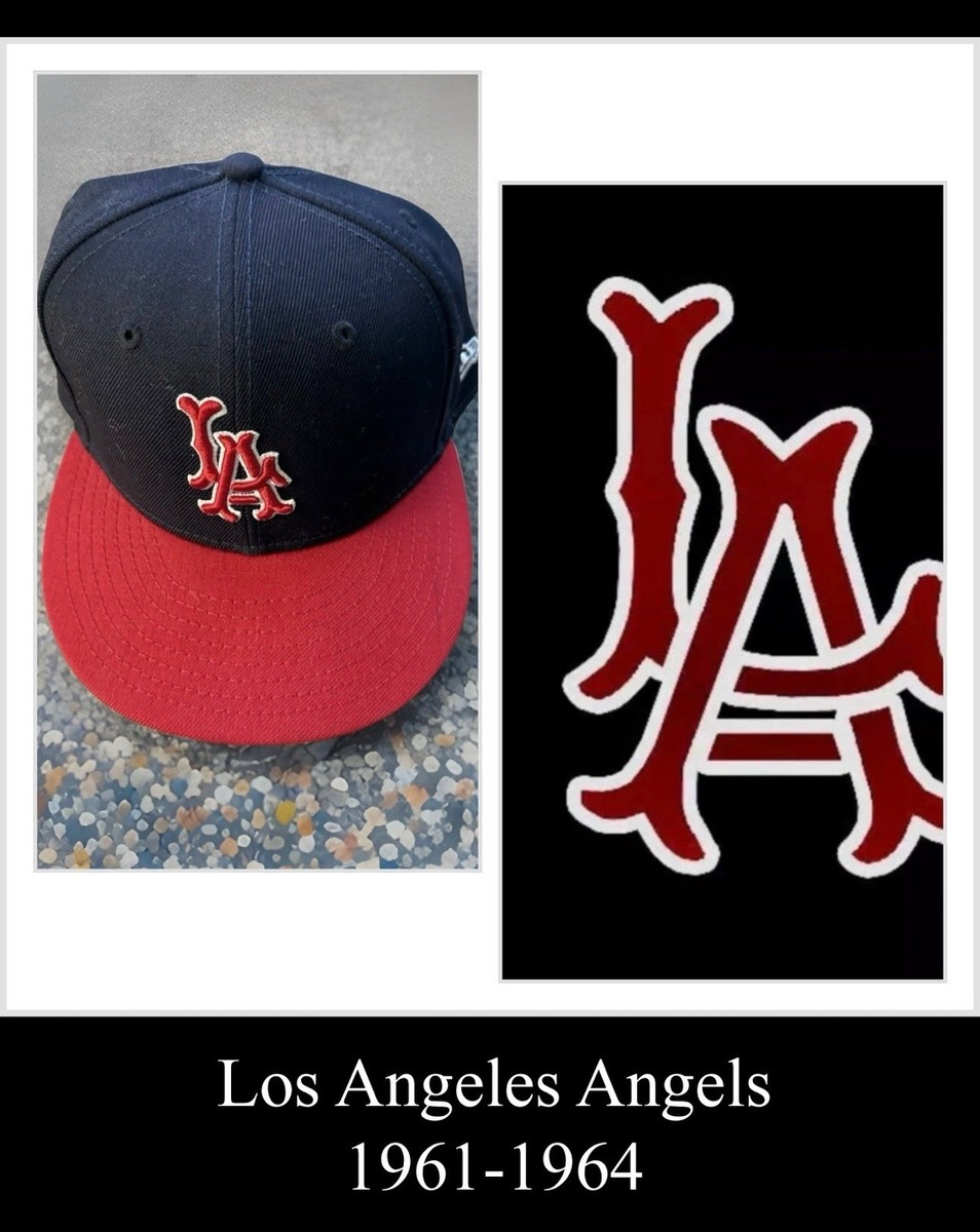 【NEW ERA】Los Angeles Angelsキャップ（新品・未使用） LOS ANGELES ANGELS Rare 1961-1964 NEW ERA CAP 7 3/4 | eBay