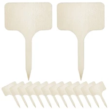 80 Pcs Wooden Plant Labels Reusable Garden Markers Outdoor Plant Name Tags