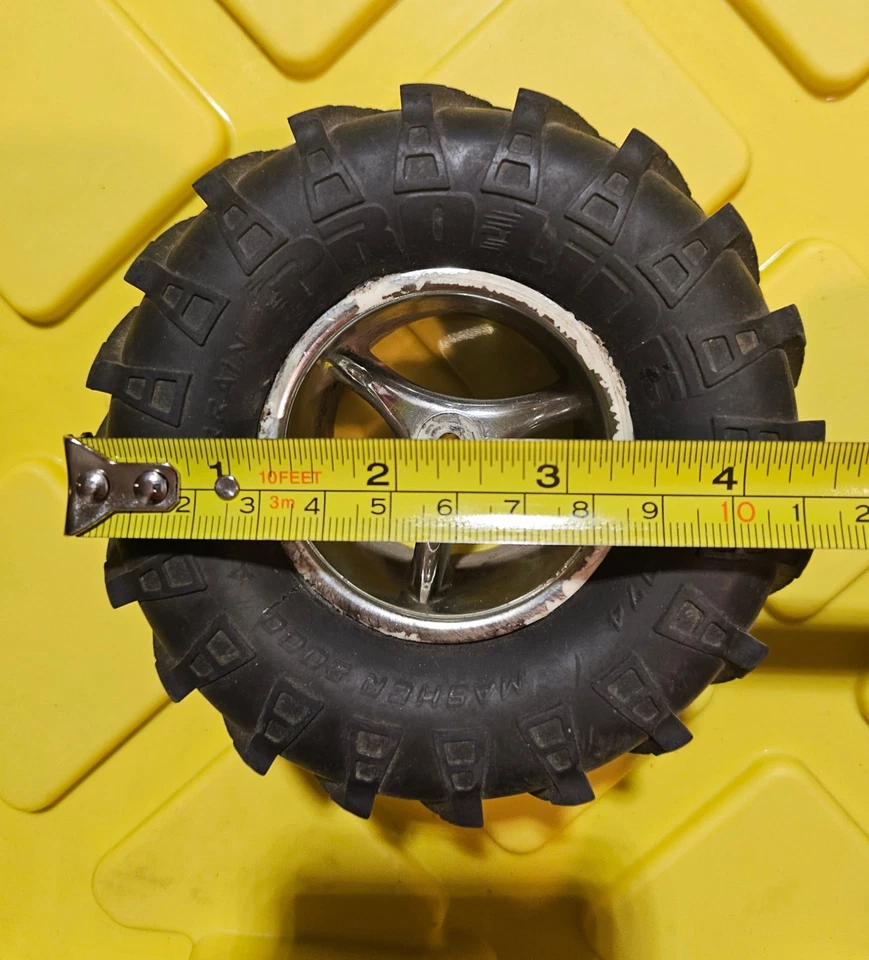 Pro Line Masher 2000 Rc Tires #1074, Rims, 2.5 Wide X 4.5" Diameter All Terrain - Image 4 of 4