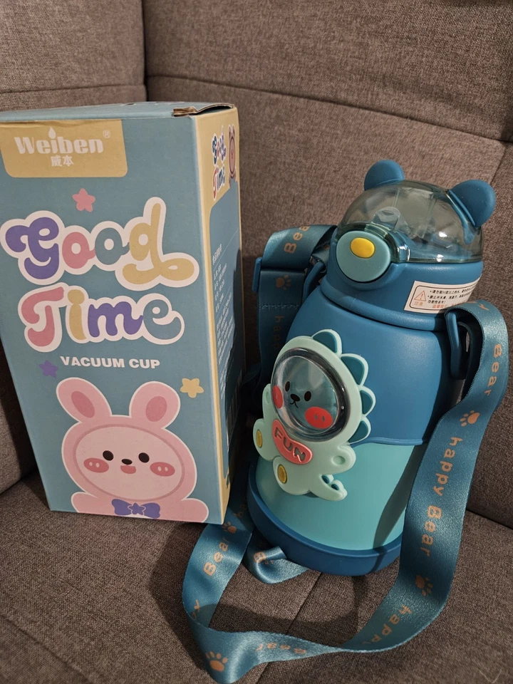 Botella de agua termo aislada al vacío para niños Foto 4 de 4