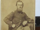 Civil War 8th Massachusetts Infantry Lt. Eben P. Cutter cdv photograph