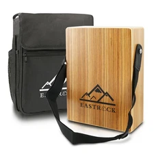 EastRock Portable Cajones Beat Box Hand Drum Cajon, Stringed Persussion Instr