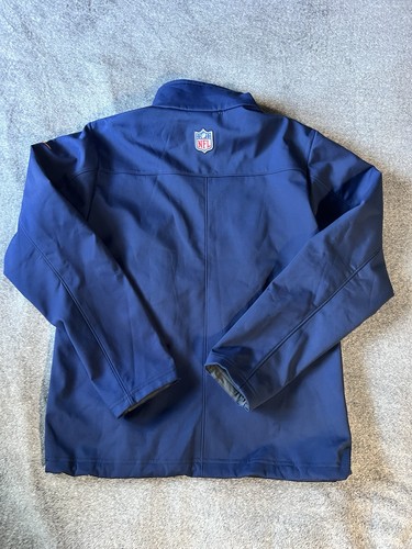 Giacca Nike On Field Denver Broncos Sideline Full Zip Large Blu Soft Shell nuova - Foto 5 di 7