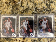 LOT AJ Dybantsa Bowman (base, chrome, and chrome mojo refractor)