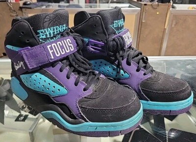 Patrick Ewing Athletics Focus Hi Rise Black, Purple, Teal 1ew90115-156 Men 9